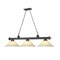 Z-Lite Cordon 3 Light Billiard, Bronze & Golden Mottle 2306-3BRZ-GM16 - alternate 5